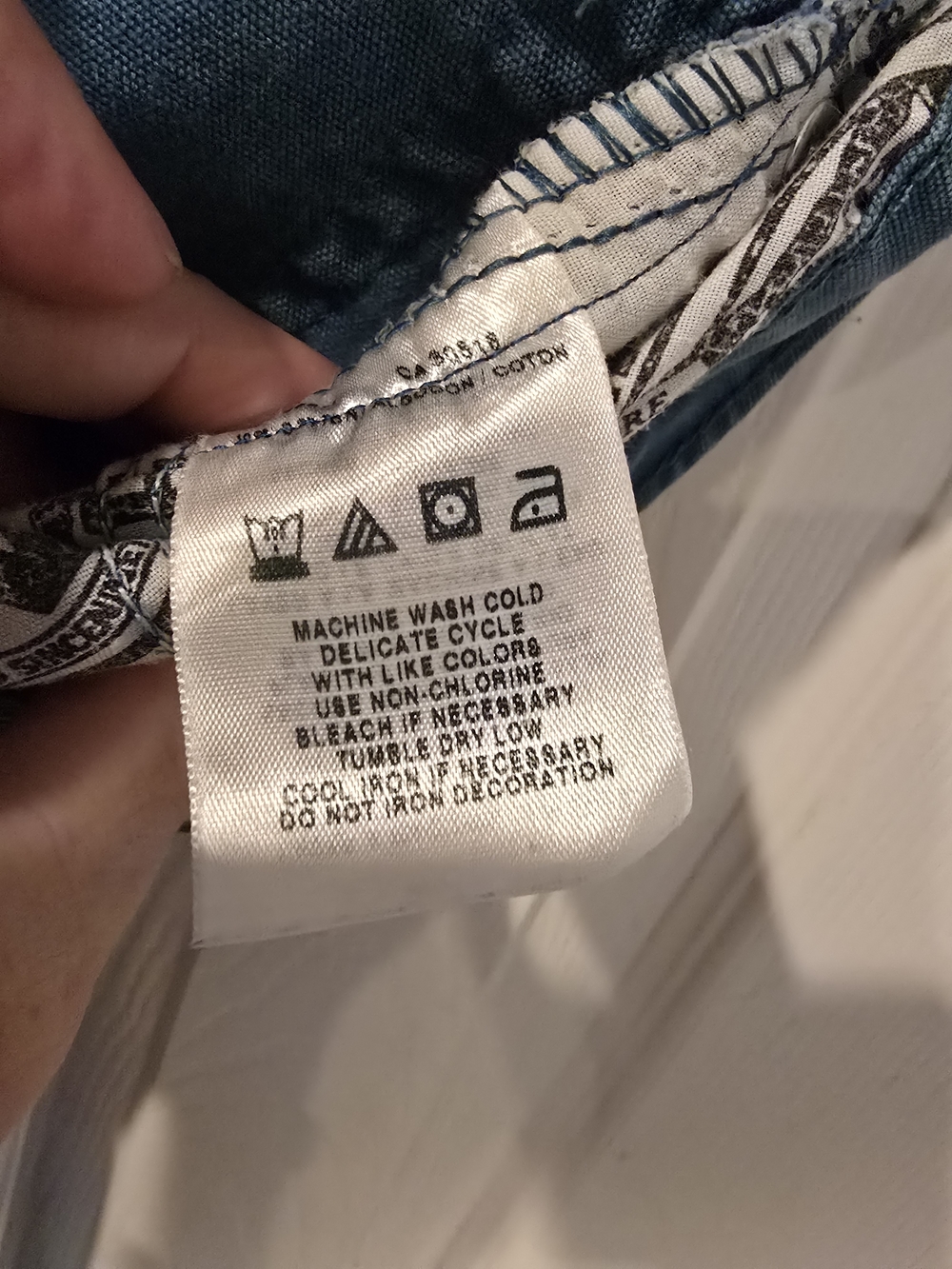 ​Vans V76 Skinny Skate Pants Men's Tag 32 (Altered to 29x25.5) Teal Canvas - Picture 7 of 7